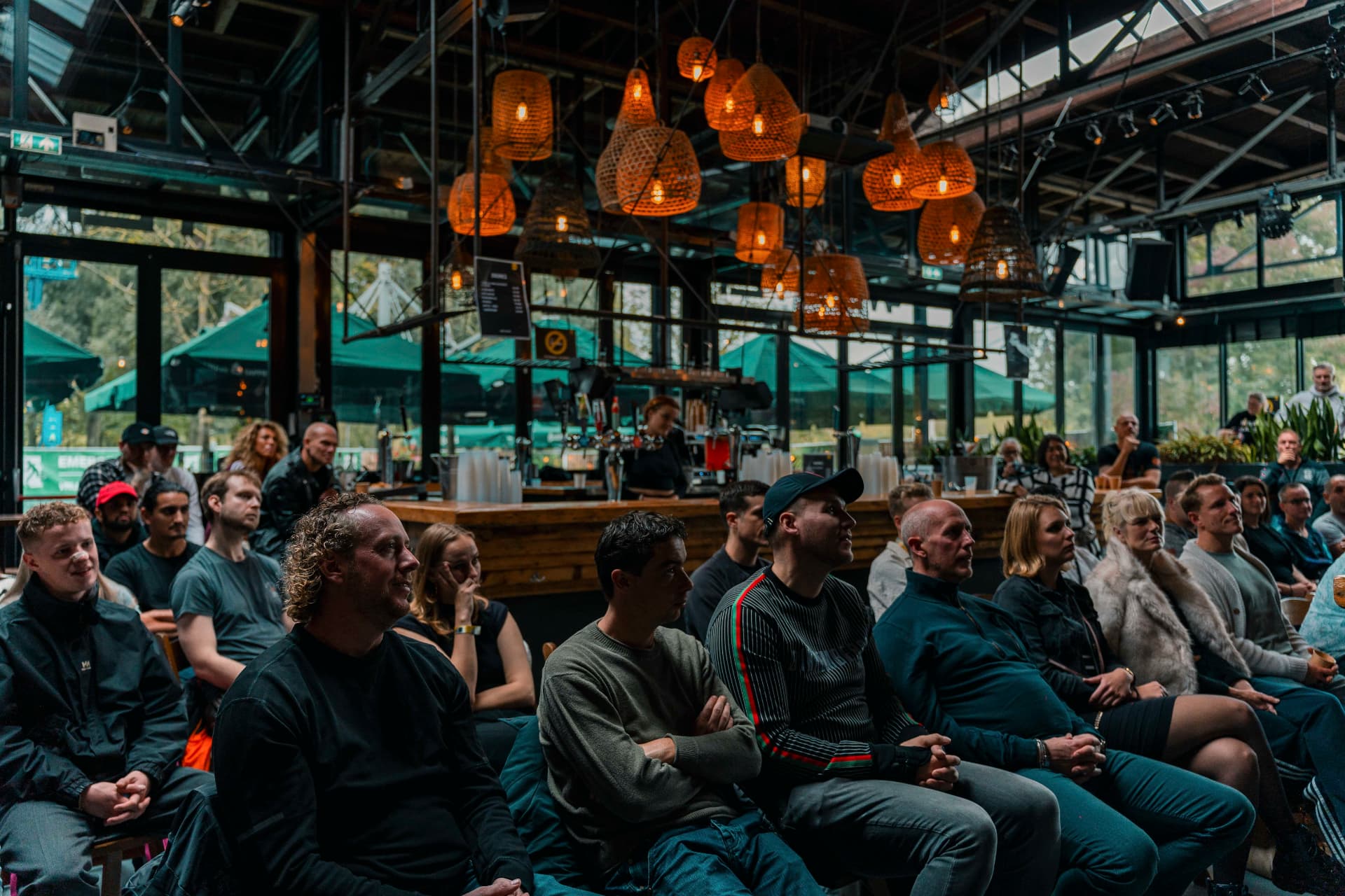 Seated audience listening during the 2024 edition at WesterUnie